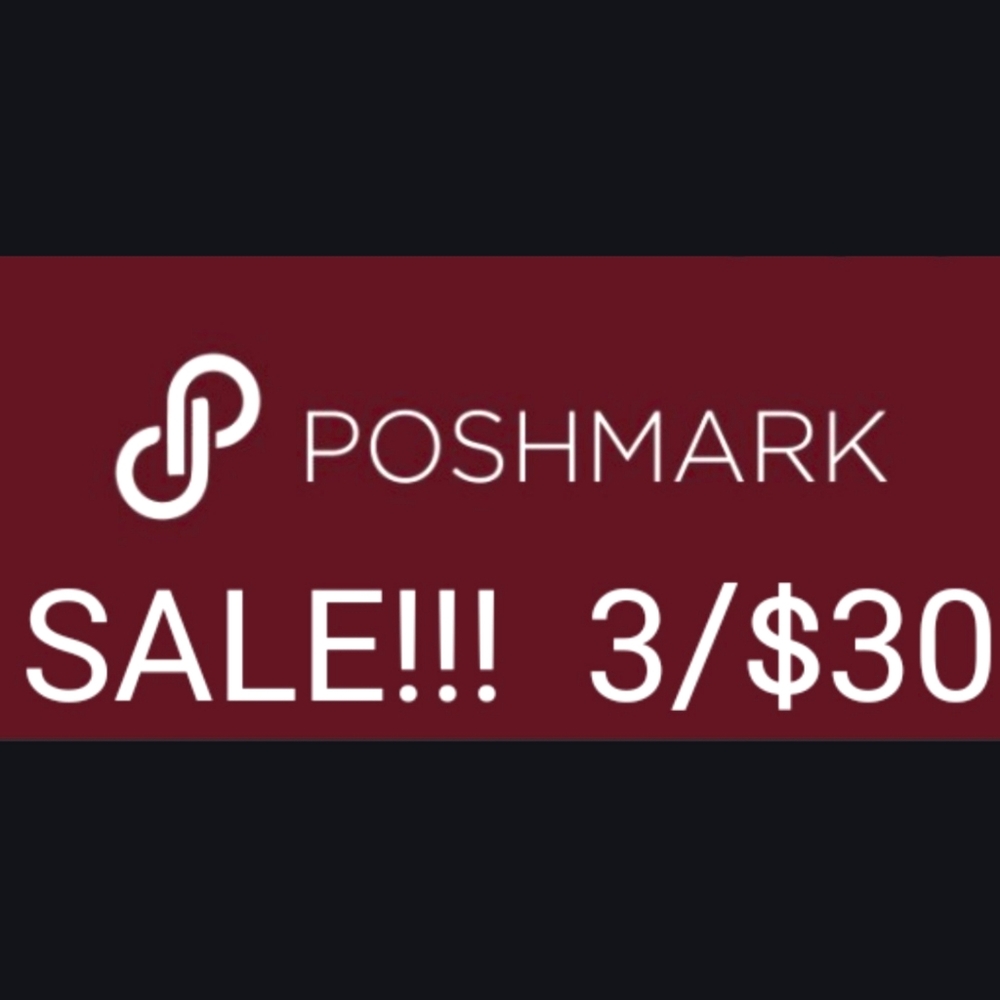 SALE!!! ANY 3 ITEMS $20 & UNDER FOR $30